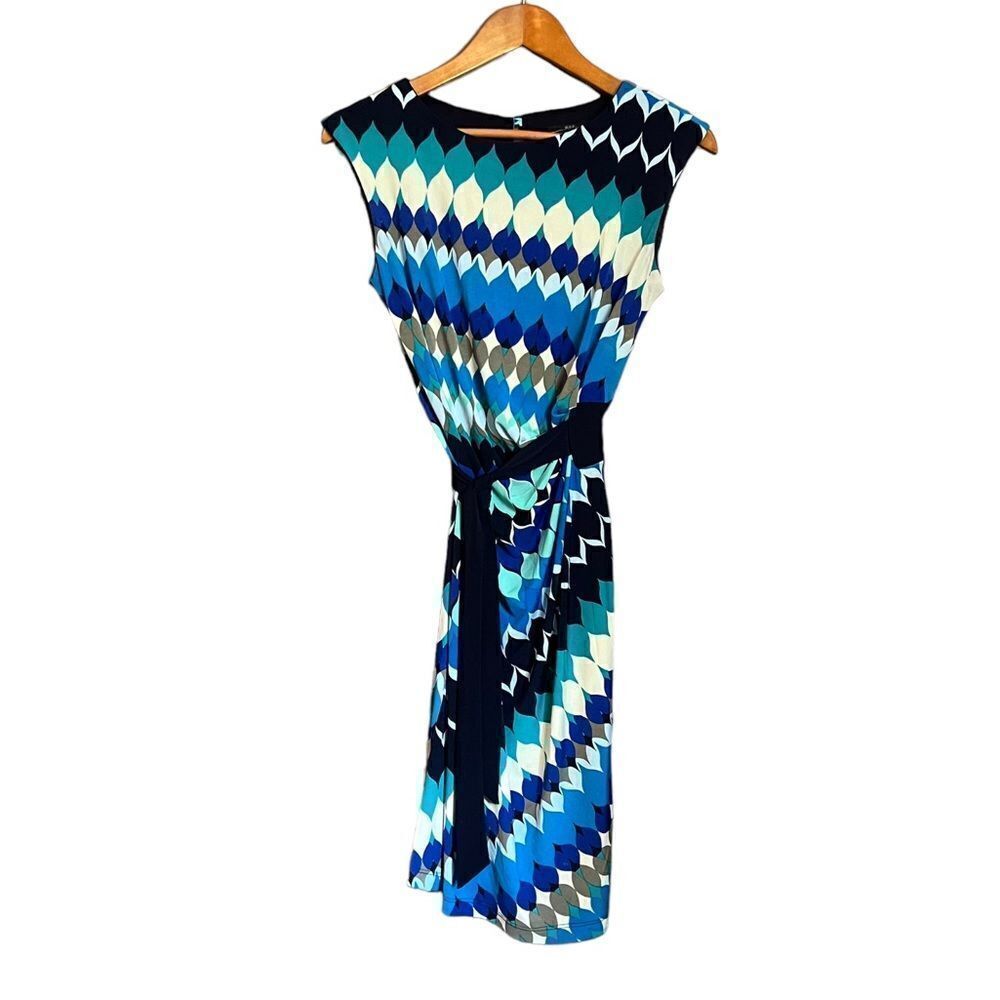 3 for $30! R &‎ K patterned short sleeve belted dress